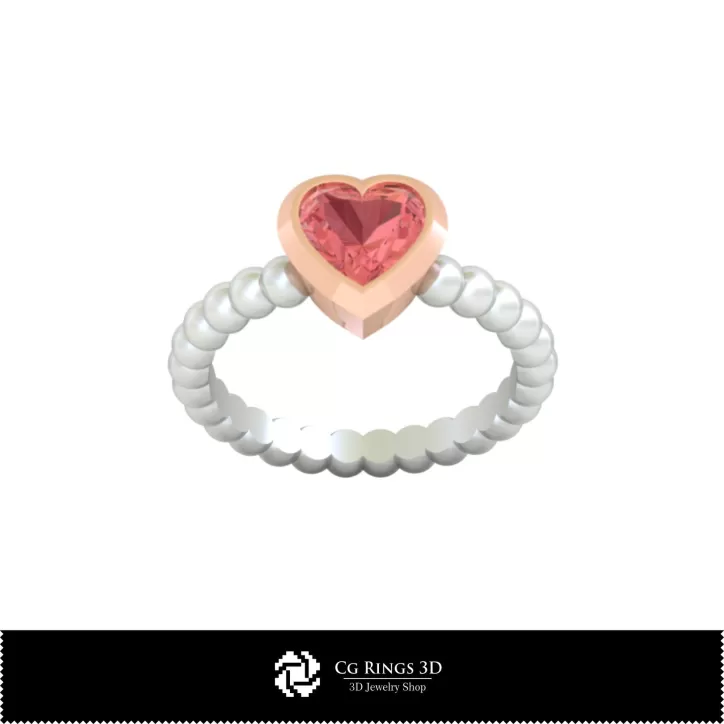 Kugelring - Schmuck 3D-CAD