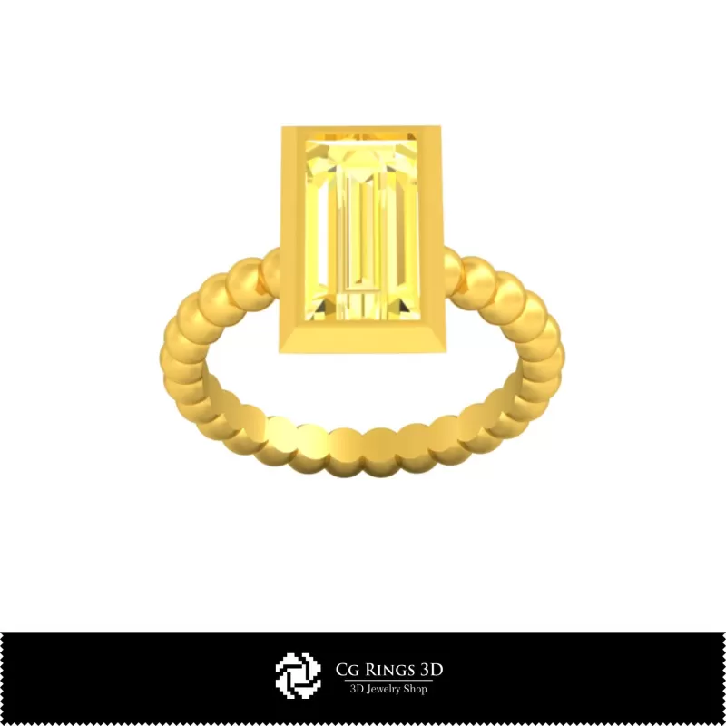 Anello a Sfera - Gioielleria CAD 3D