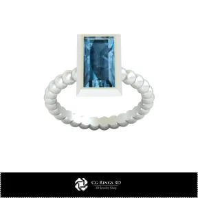 Kugelring - Schmuck 3D-CAD