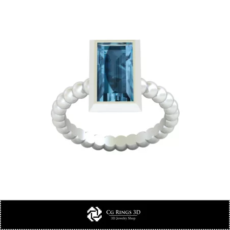 Anello a Sfera - Gioielleria CAD 3D