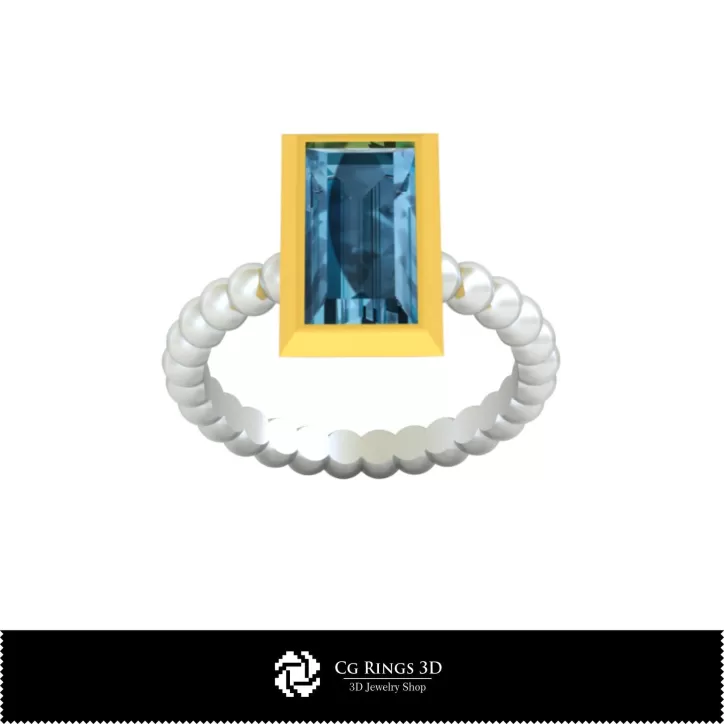 Bague boule - Bijoux CAO 3D Bague boule - Bijoux CAO 3D