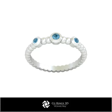 Kugelring - Schmuck 3D-CAD