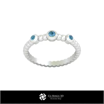 Anello 3D CAD a sfera per la casa, Gioielli 3D CAD, Anelli 3D CAD, Anelli con diamante 3D