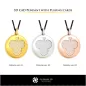 Pendentif 3D CAO avec cartes à jouer