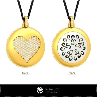 Colgante CAD 3D con naipes para el hogar, Joyas CAD 3D, Colgantes CAD 3D, Colgantes de diamantes 3D, Colgantes esféricos 3D