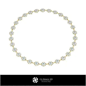 Ensemble de bijoux 3D CAD