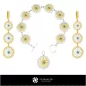 Ensemble de bijoux 3D CAO