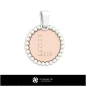 3D CAD Collection of Pendants with Initials