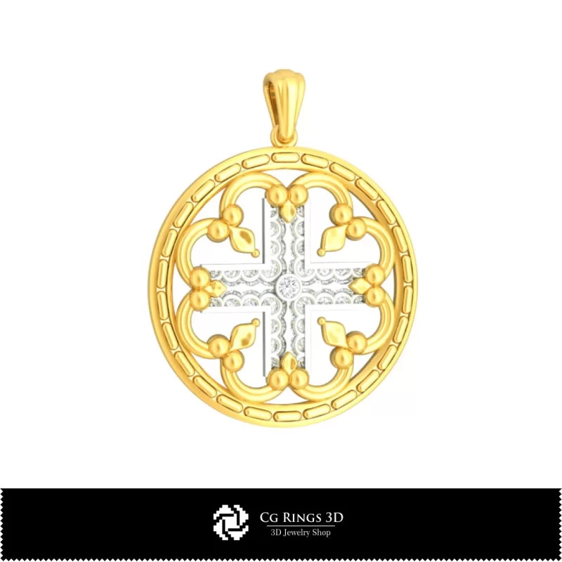 3D Religious Pendant Home, Jewelry 3D CAD, Pendants 3D CAD , 3D Religious Pendants 