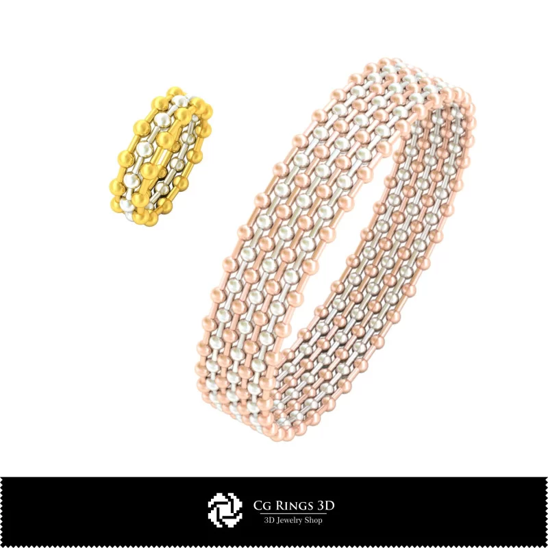 Conjunto de Joyería 3D CAD