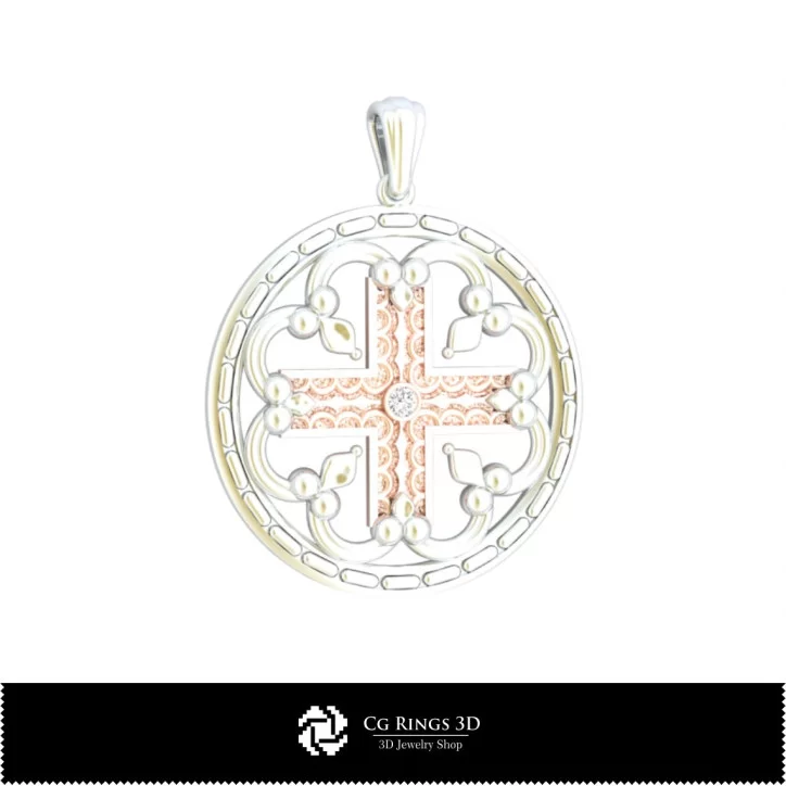 3D Religious Pendant