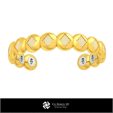 Bracciale 3D CAD con Carte da Gioco