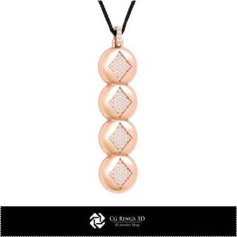 3D-CAD-Anhänger mit Spielkarten, Schmuck-3D-CAD, Anhänger-3D-CAD, 3D-Diamantanhänger, 3D-Kugelanhänger