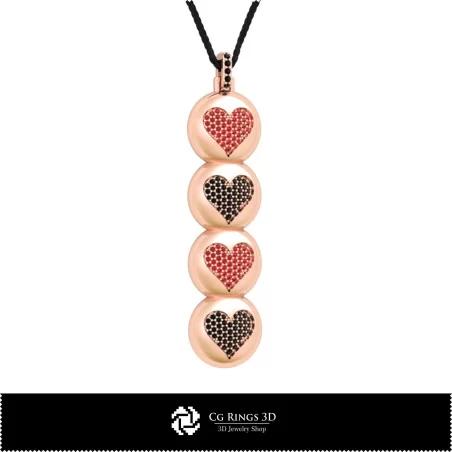 Pendentif 3D CAO avec cartes à jouer, Bijoux 3D CAO, Pendentifs 3D CAO, Pendentifs diamants 3D, Pendentifs sphériques 3D