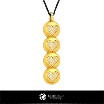 Pendentif 3D CAO avec cartes à jouer, Bijoux 3D CAO, Pendentifs 3D CAO, Pendentifs diamants 3D, Pendentifs sphériques 3D