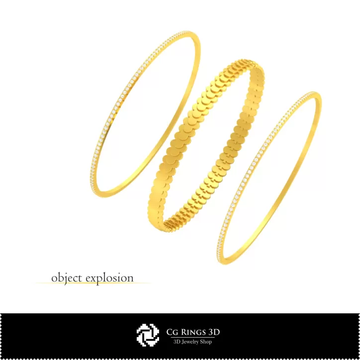 Bracciale 3D CAD con Carte da Gioco