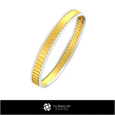 Bracciale 3D CAD con Carte da Gioco