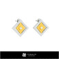 3D CAD Children Earrings with Playing Cards