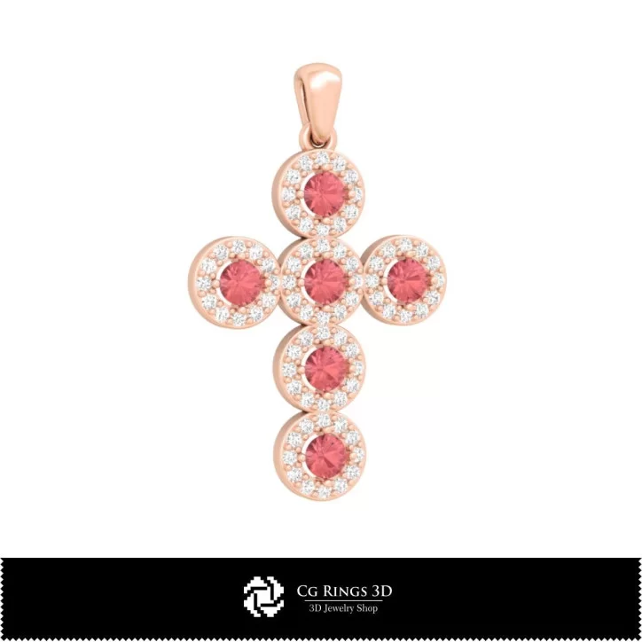 Jewelry-Cross 3D CAD