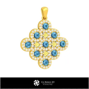 Pendant 3D-Jewelry 3D CAD Home,  Jewelry 3D CAD, Pendants 3D CAD , 3D Diamond Pendants