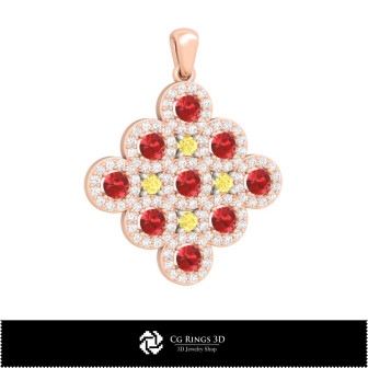 Pendant 3D-Jewelry 3D CAD Home,  Jewelry 3D CAD, Pendants 3D CAD , 3D Diamond Pendants