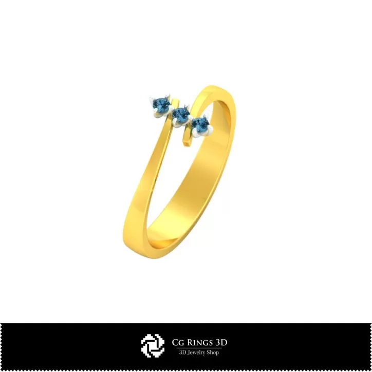Inel - Bijuterii 3D CAD