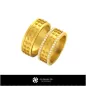 Bagues de mariage - Bijoux CAO 3D