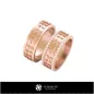 Bagues de mariage - Bijoux CAO 3D