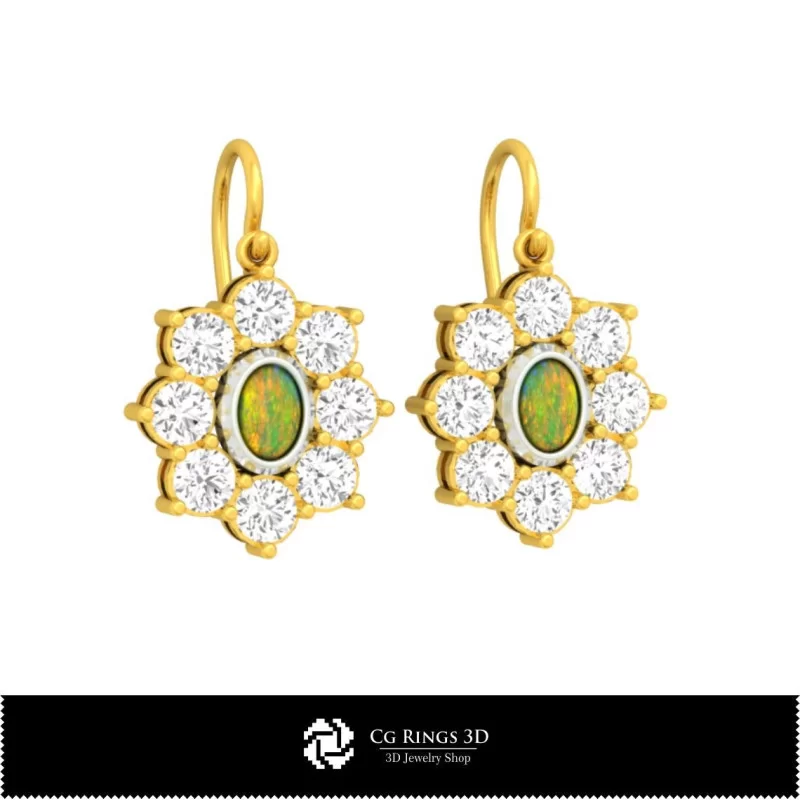 Cercei opal 3D CAD