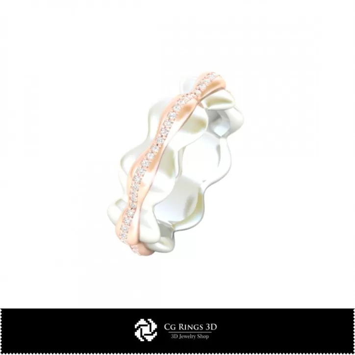 Ewigkeitsring - Schmuck 3D CAD