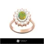 Anelli con Opale - Gioielli 3D CAD