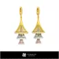 Boucles d'oreilles 3D CAO Boucles d'oreilles 3D CAO