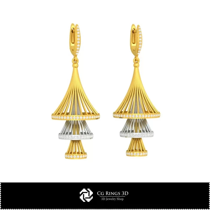 3D CAD Earrings