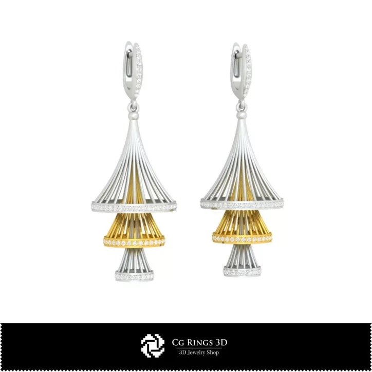 3D CAD Earrings