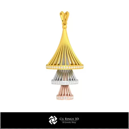 Anhänger 3D-Schmuck 3D-CAD Zuhause, Schmuck 3D-CAD, Anhänger 3D-CAD, 3D-Diamantanhänger