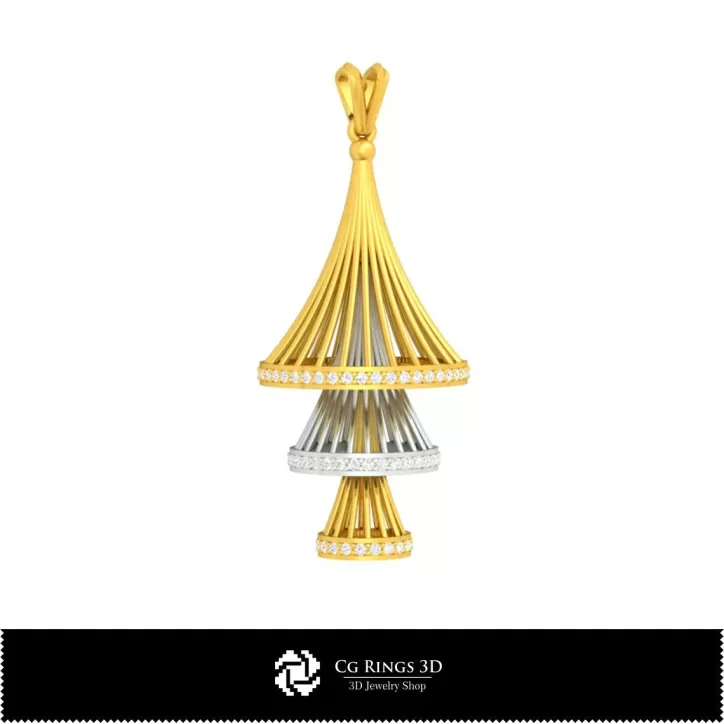 Anhänger 3D-Schmuck 3D-CAD