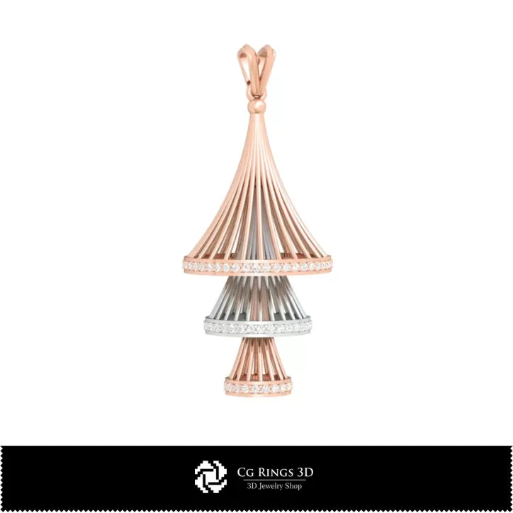 Anhänger 3D-Schmuck 3D-CAD