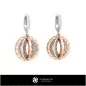 Boucles d'oreilles 3D CAO