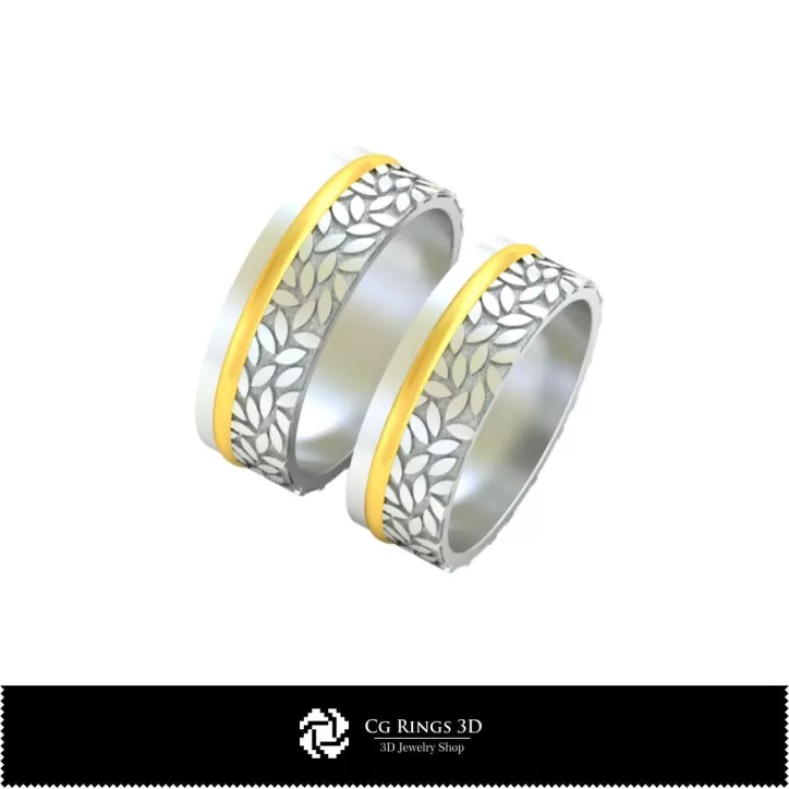 Fedi Nuziali - Gioielli CAD 3D