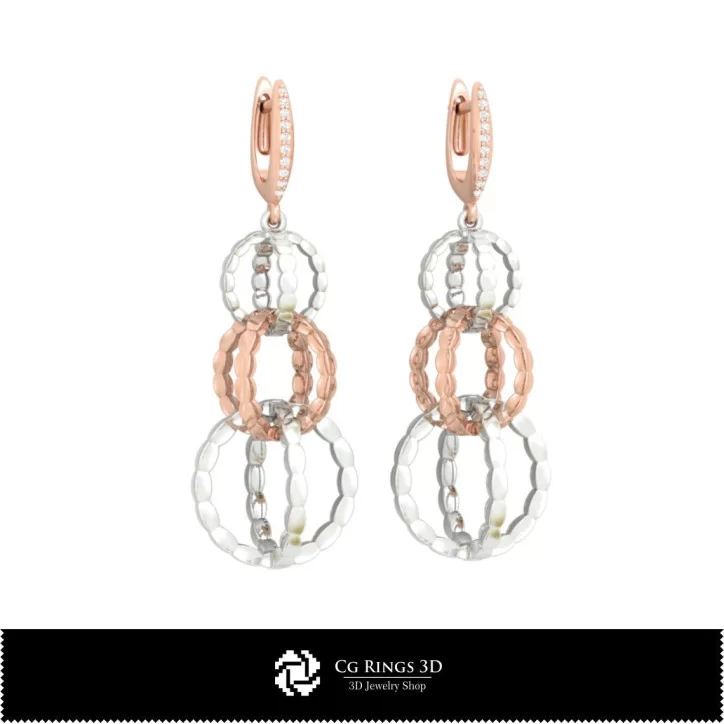 3D CAD Earrings