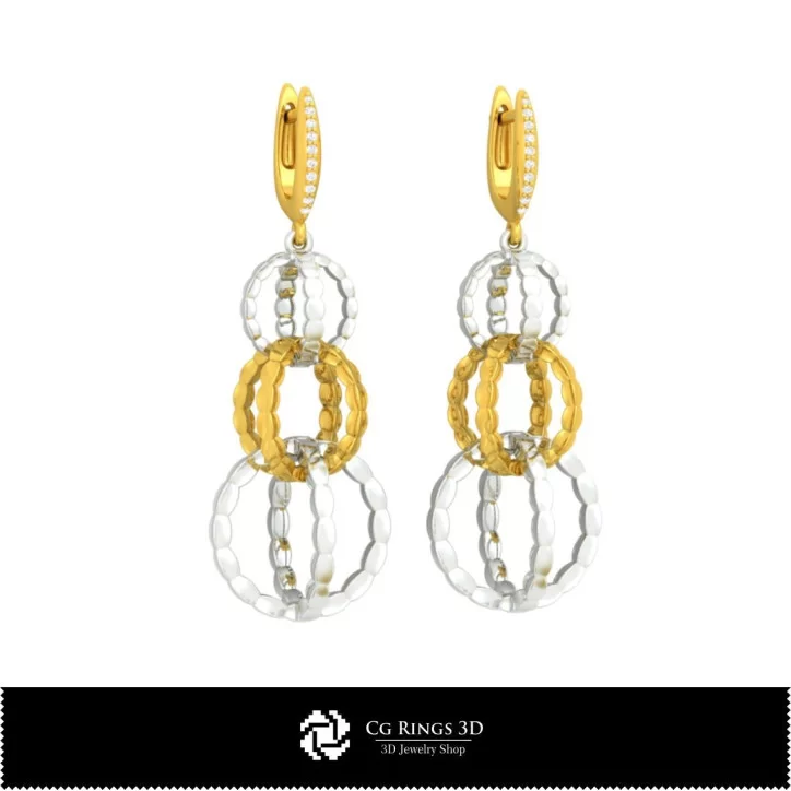 3D CAD Earrings