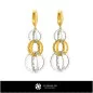 Boucles d'oreilles 3D CAO