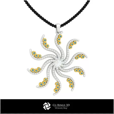 Schmuck-Anhänger 3D CAD