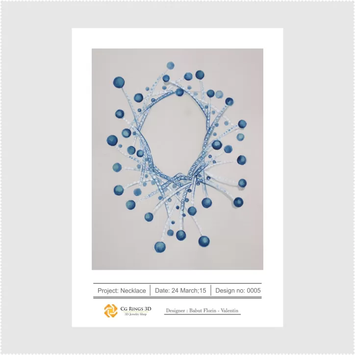 Colier Meduza - Design Bijuterii