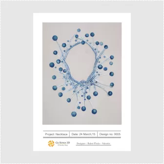 Meduza Necklace Sketch-Jewelry Design Concept Jewelry Sketches