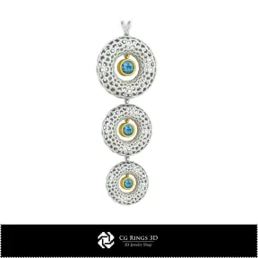 珠宝-吊坠 3D CAD