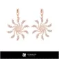 Boucles d'oreilles 3D CAO