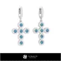 Boucles d'oreilles religieuses 3D CAO