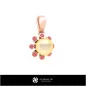 3D CAD Pendant with Pearl