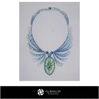 Boceto de Collar-Concepto de Diseño de Joyería-Bocetos de Joyería